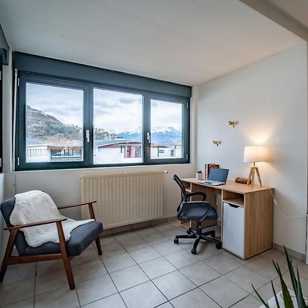 Апартаменты Standing Europole, Garage Prive, Calme, Netflix Гренобль Экстерьер фото
